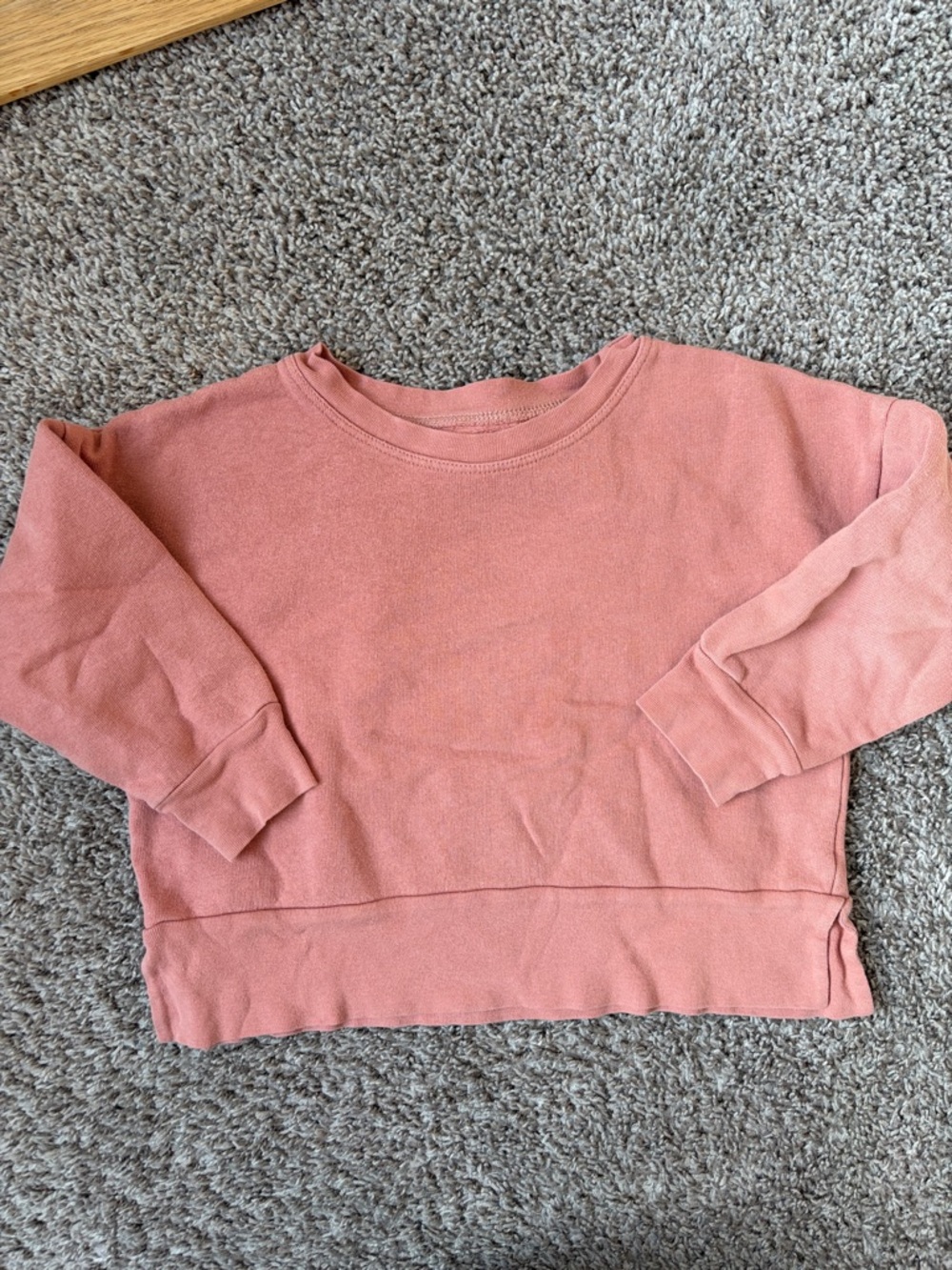 Mini mioche cozy crew sweater size 4T